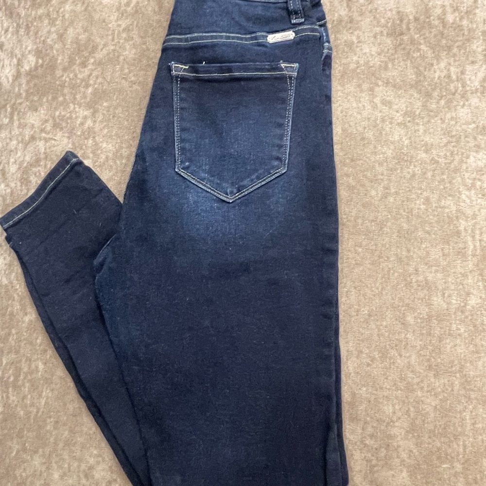 KanCan Women's Dark Blue Jeans